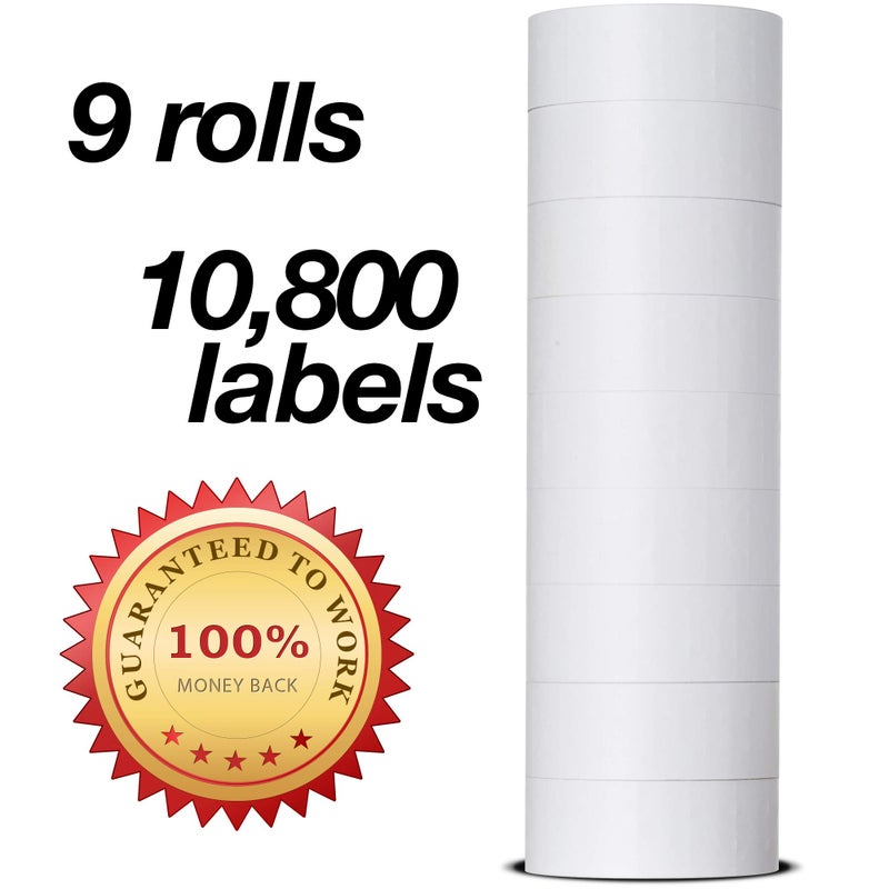 Labels for Us Compatible Labels for Garvey 2212-22mm x 12mm - 10,800 Labels - Pack with 9 Rolls - Labels for Us - Image 3